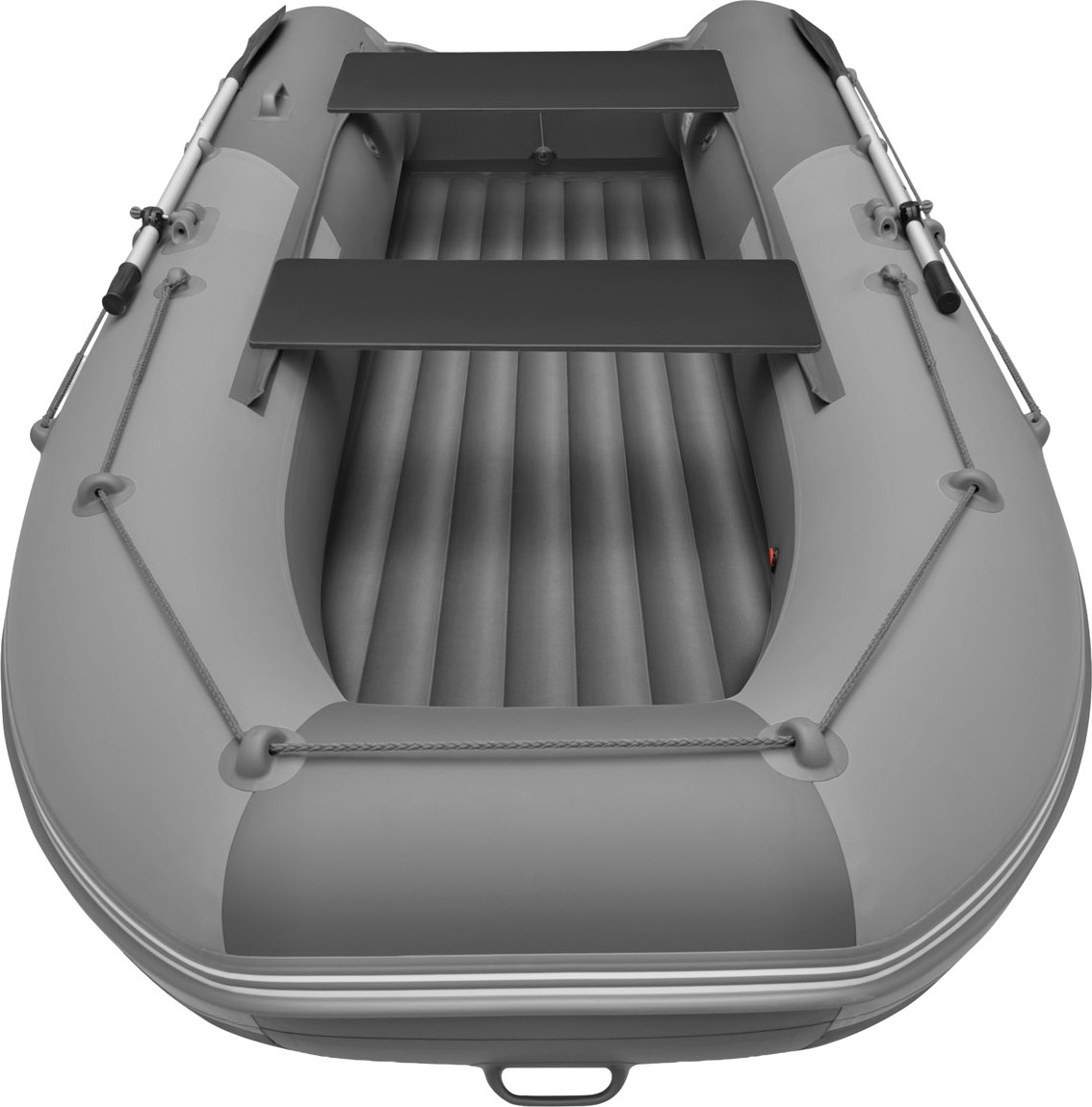 Надувная лодка Roger Boat Sfera 3300 (безконусная, малый киль, серый/графит комби) — фото 4