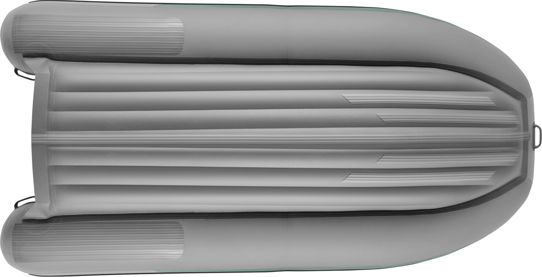 Надувная лодка Roger Boat Zefir 3300 (малокилевой, зеленый/серый комби) — фото 3