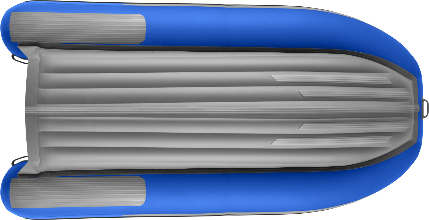 Надувная лодка Roger Boat Zefir 3300 (малокилевой, серый/синий комби) — фото 3