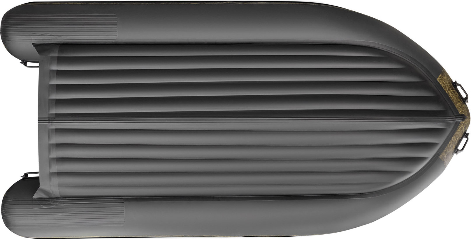 Надувная лодка Roger Boat Sfera 4000 (безконусная, средний киль, камуфляж камыш/черный комби) — фото 3