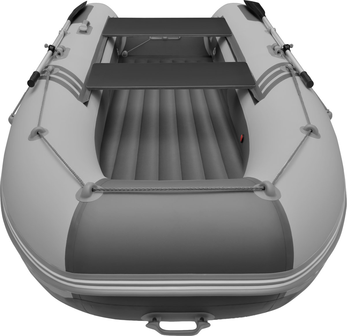 Надувная лодка Roger Boat Zefir 3700 (большой киль, серый/графит комби) — фото 5