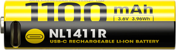 Аккумулятор Nitecore NL1411R — фото 2