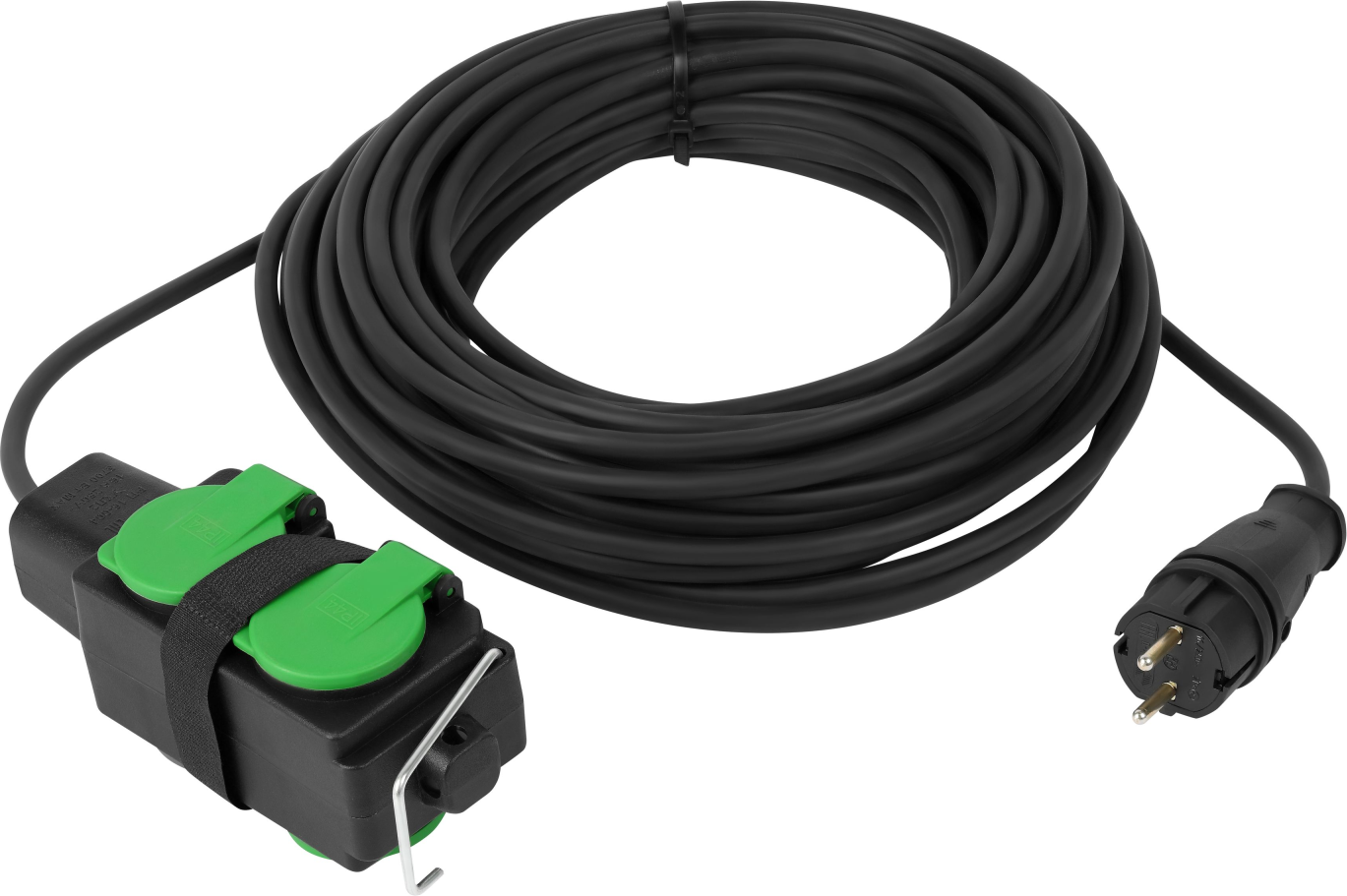 Удлинитель ЭРА Green Line UDL-KG-2x2.5m-20m-IP44 / Б0072577