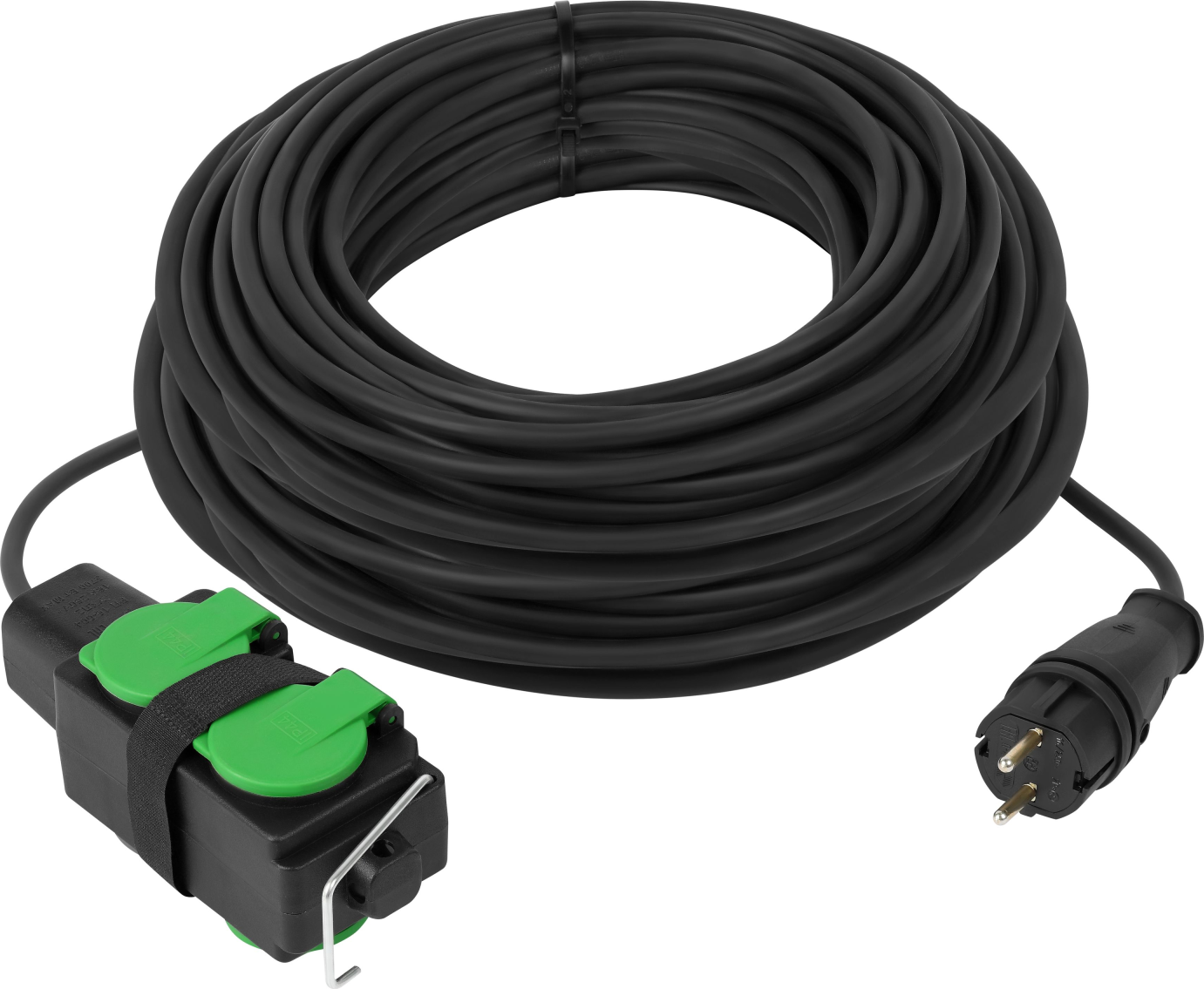 Удлинитель ЭРА Green Line UDL-KG-2x2.5m-30m-IP44 / Б0072578