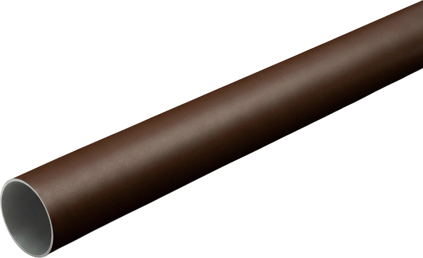 Труба алюминиевая 7плюс1 ф14 мм. 1 пог.м / 011771 (шоколадный, 3шт)