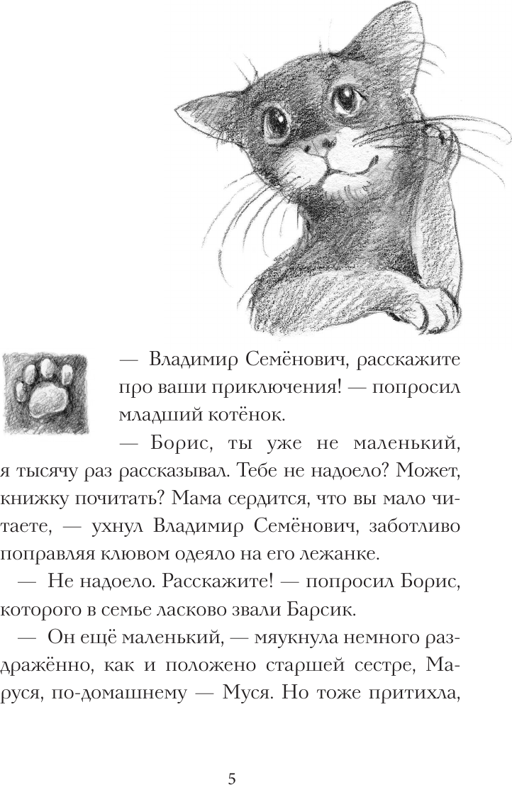 Художественная книга АСТ Кот Тихон в поисках города на букву Эс (Трауб М. 9785171778507) — фото 6