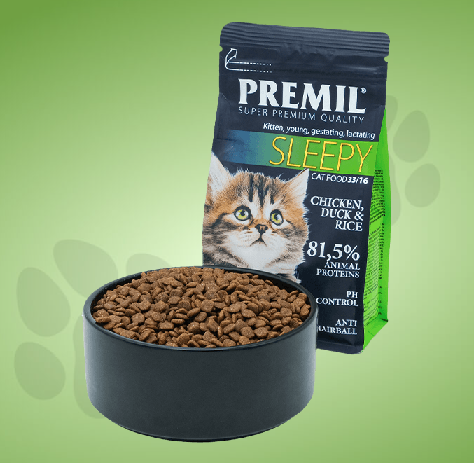 Сухой корм для кошек Premil Sleepy Super Premium (1.5кг) — фото 5