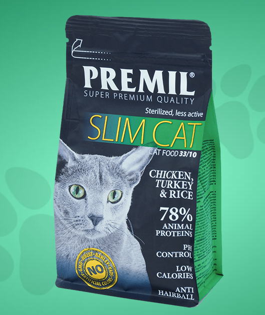 Сухой корм для кошек Premil Slim Cat Super Premium (1.5кг) — фото 2