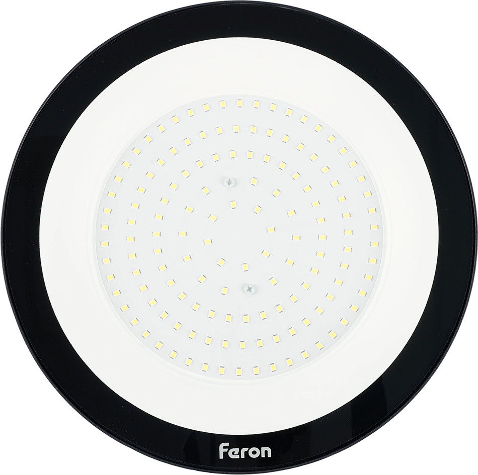 Светильник для подсобных помещений Feron AL1007 / 52082 (черный)