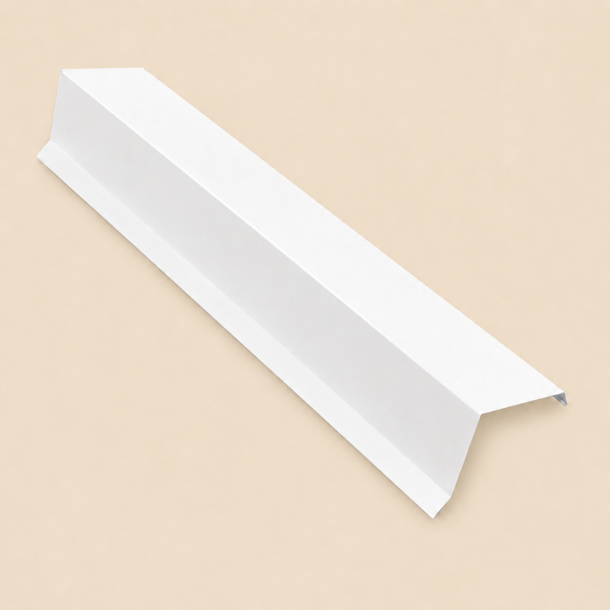 Планка торцевая Формула качества ПЛ-250x30x10x2000/R9003 (сигнально белый) — фото 2
