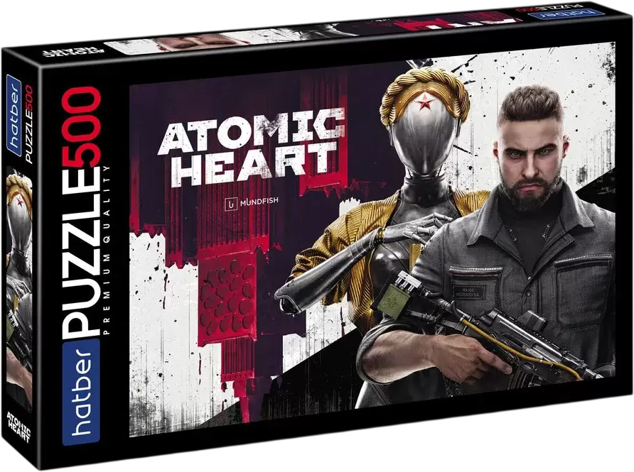 Пазл Hatber Premium Atomic Heart / 500ПЗ2_30679 (500эл)