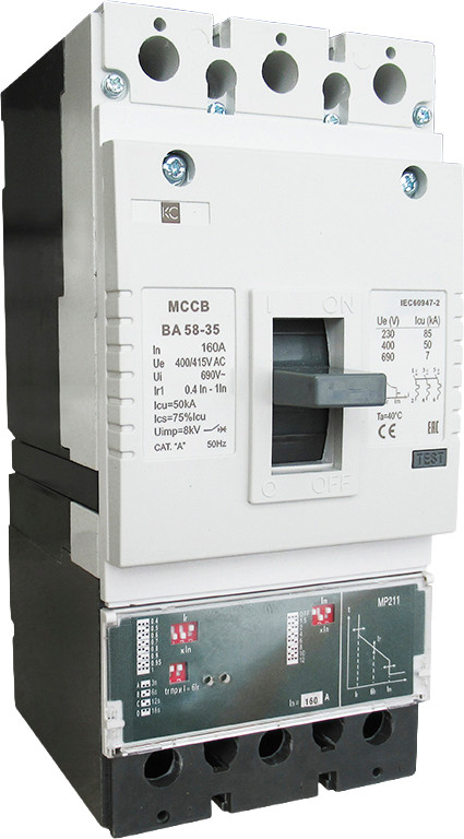 Выключатель автоматический КС ВА 58-35 3P 63A 415VAC 50kA Ir=25 63А / 84170