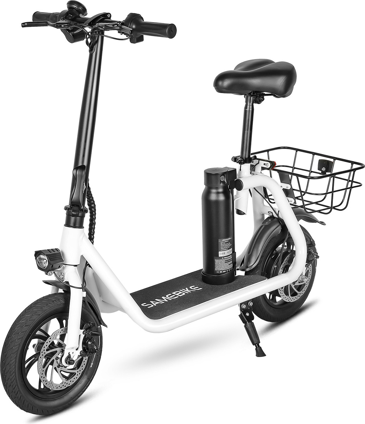 Электросамокат Samebike Comfort SМ-C01 (белый) — фото 2