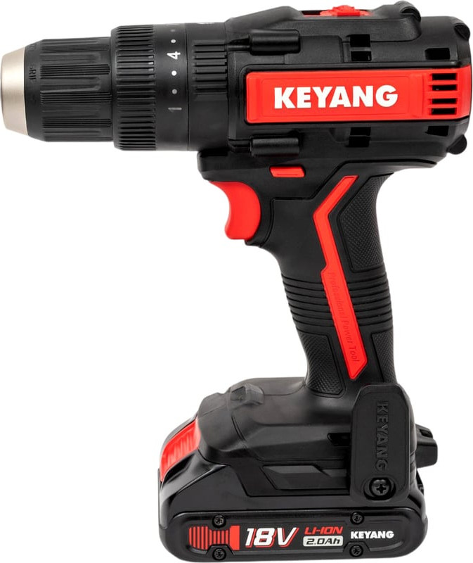 Аккумуляторная дрель-шуруповерт KEYANG DM18BL-W (Set) — фото 6