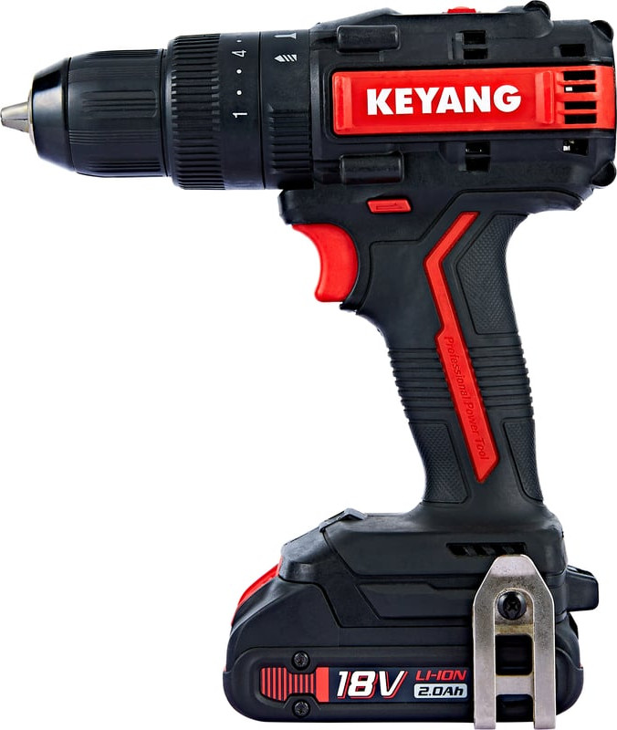 Аккумуляторная дрель-шуруповерт KEYANG DM18BL-W (Set) — фото 3