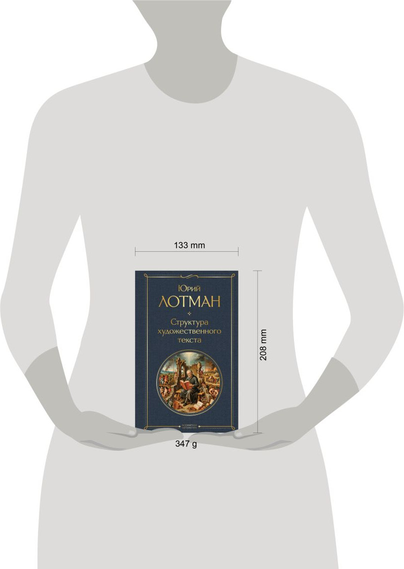 Нехудожественная книга Эксмо Структура художественного текста (Лотман Юрий 9785042359804) — фото 4