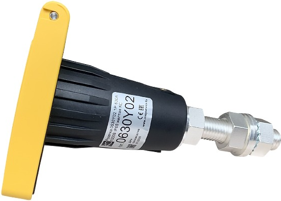 Розетка силовая КС YHT BX3 0400Y02 1Р 400А 1000В IP68 / 0400Y02 (желтый) — фото 6