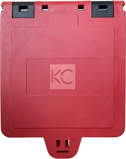 Розетка силовая КС YHT BX3 0800R04 1Р 800А 1000В IP68 / 0800R04 (красный) — фото 4