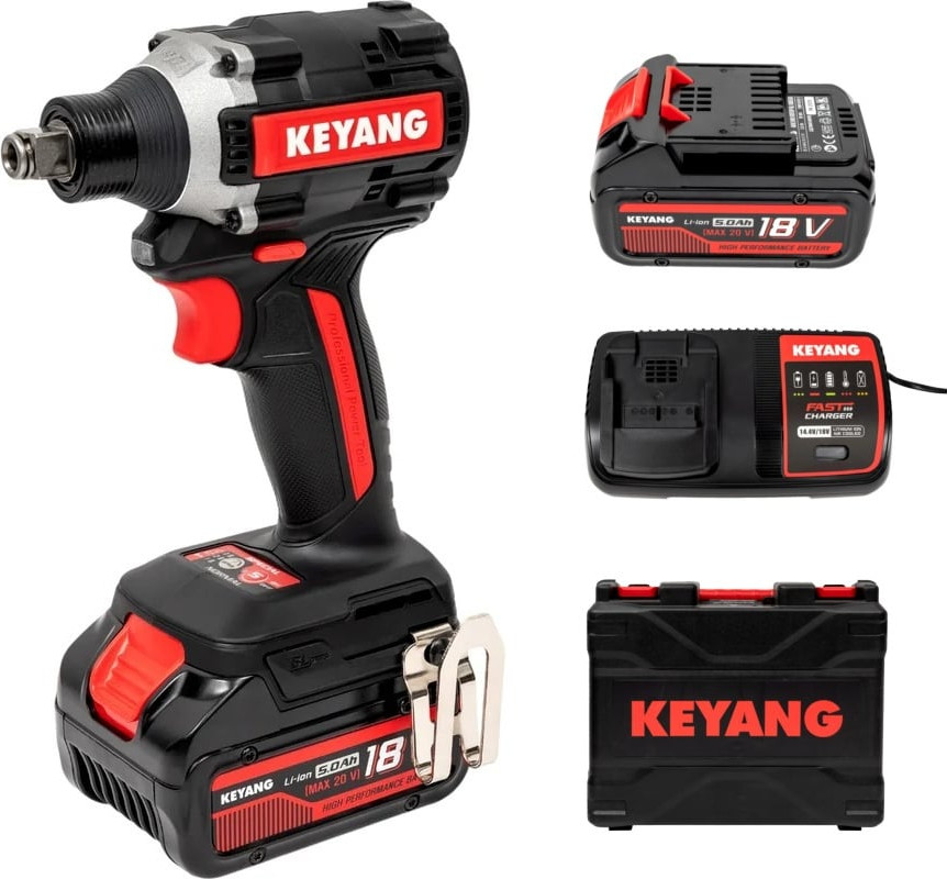 Аккумуляторный гайковерт KEYANG DW20BLH-315 (Set)