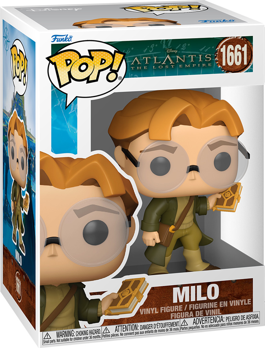 Фигурка коллекционная Funko POP! Disney. Atlantis The Lost Empire. Milo / Fun86289 — фото 2