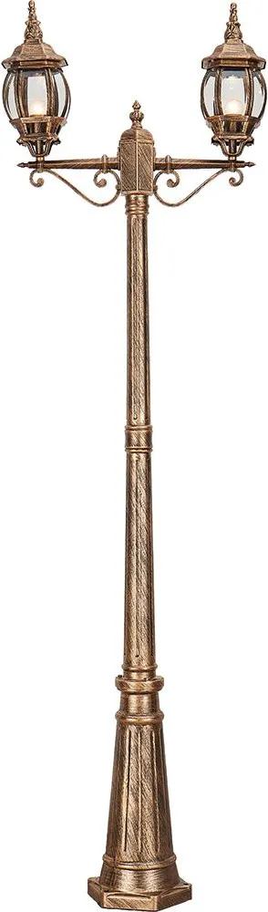 Фонарь уличный Feron PL8114 / 11242 (черное золото)