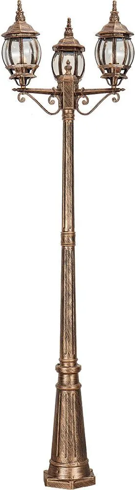 Фонарь уличный Feron PL8115 / 11243 (черное золото)
