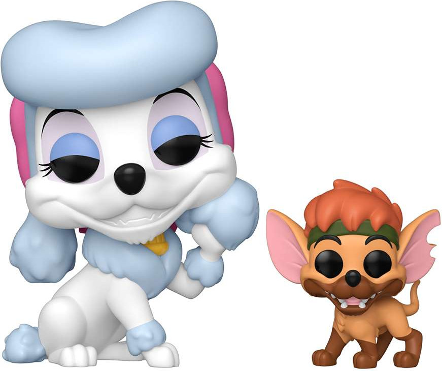 Набор фигурок коллекционных Funko POP! Disney. Oliver And Company. Georgette With Tito / Fun90330