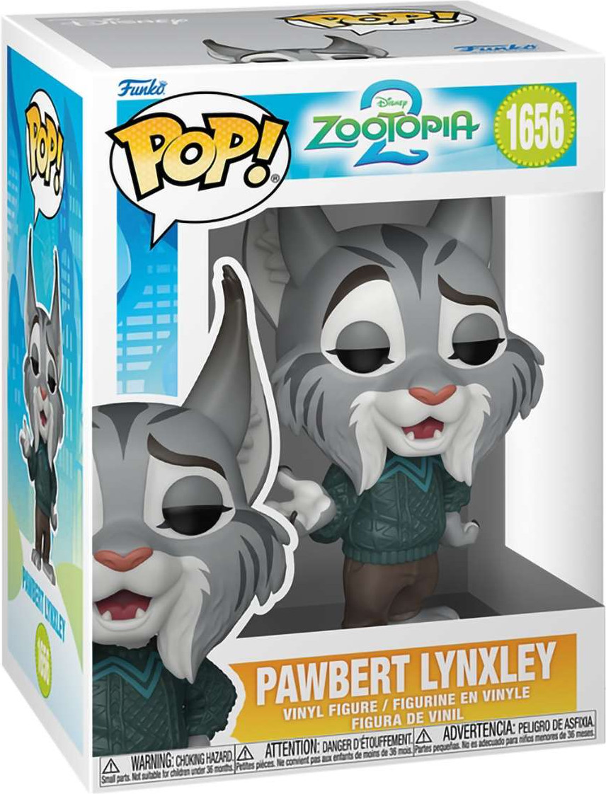 Фигурка коллекционная Funko POP! Disney. Zootopia 2. Pawbert Lynxley / Fun86638 — фото 2