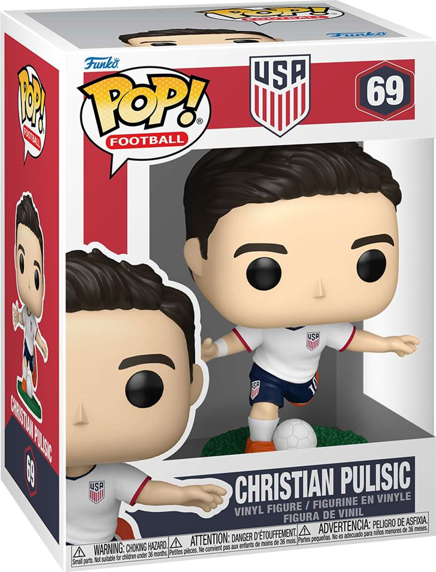 Фигурка коллекционная Funko POP! Football. USA. Christian Pulisic / Fun92714 — фото 2