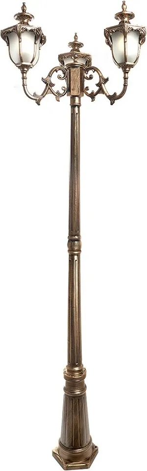 Фонарь уличный Feron PL4049 / 11429 (черное золото)