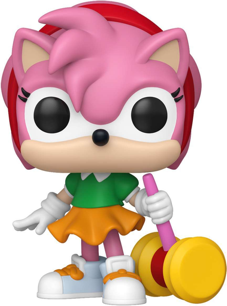 Фигурка коллекционная Funko POP! Games. Sonic The Hedgehog. Amy Rose w/Chase / Fun90834