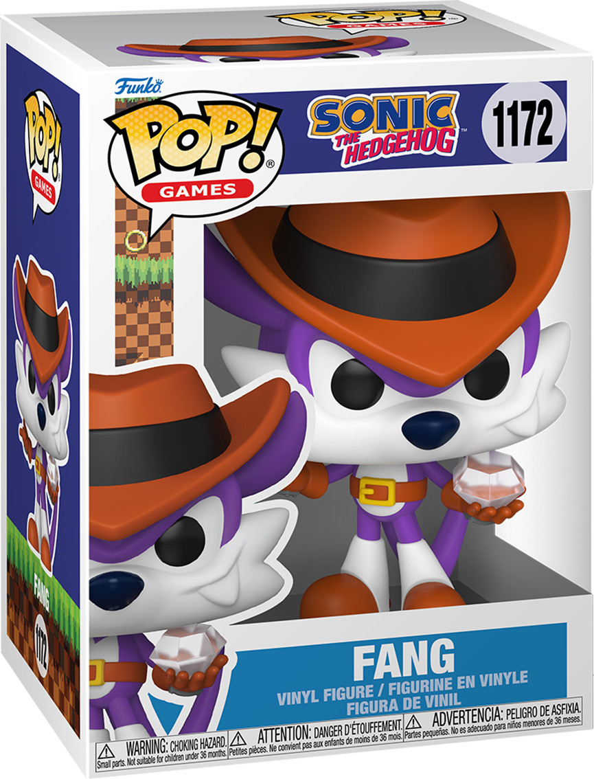 Фигурка коллекционная Funko POP! Games. Sonic The Hedgehog. Fang The Hunter / Fun90835 — фото 2