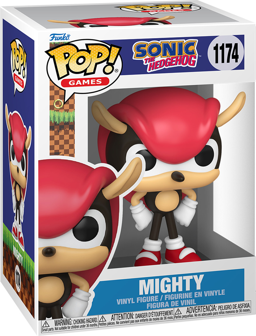 Фигурка коллекционная Funko POP! Games. Sonic The Hedgehog. Mighty The Armadillo / Fun90837 — фото 2