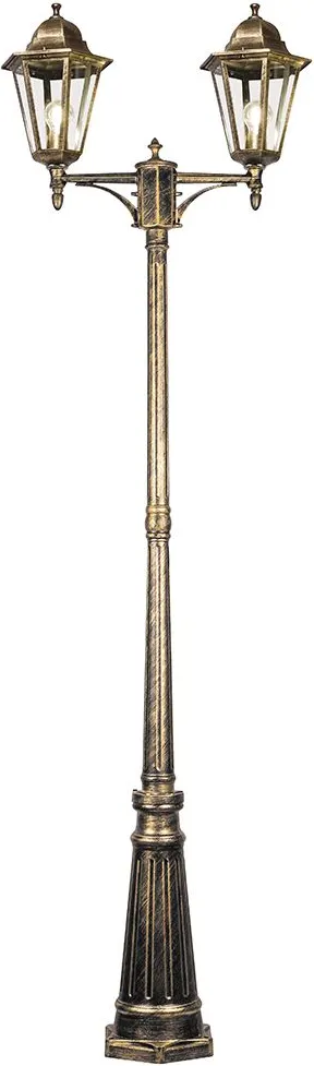 Фонарь уличный Feron PL6214 / 11207 (черное золото)