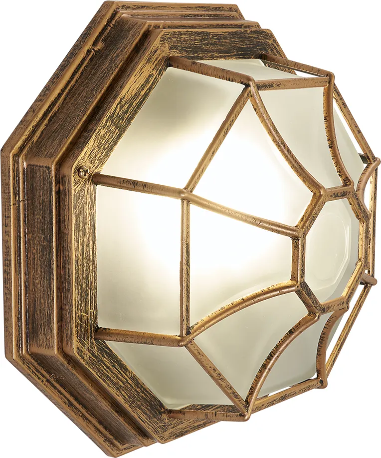 Бра уличное Feron PL661 / 11651 (черное золото)