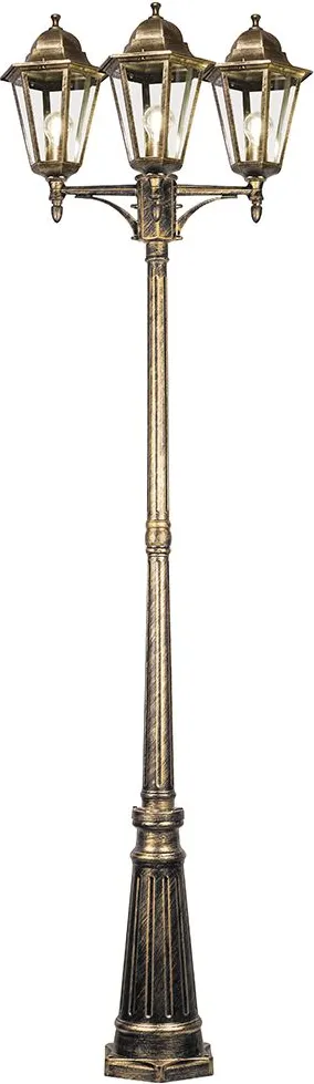Фонарь уличный Feron PL6215 / 11208 (черное золото)