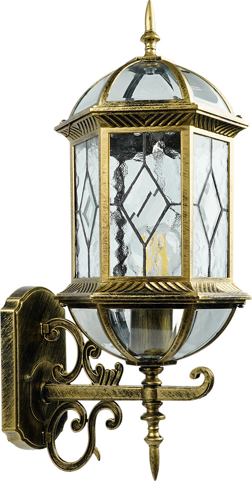 Бра уличное Feron PL130 / 11334 (черное золото)