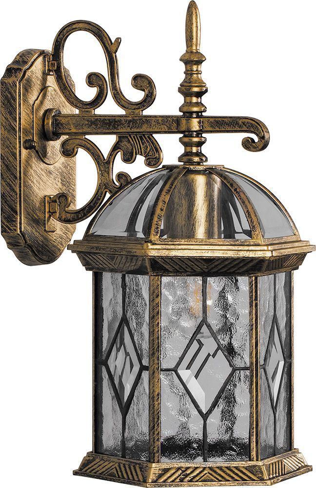 Бра уличное Feron PL131 / 11335 (черное золото)