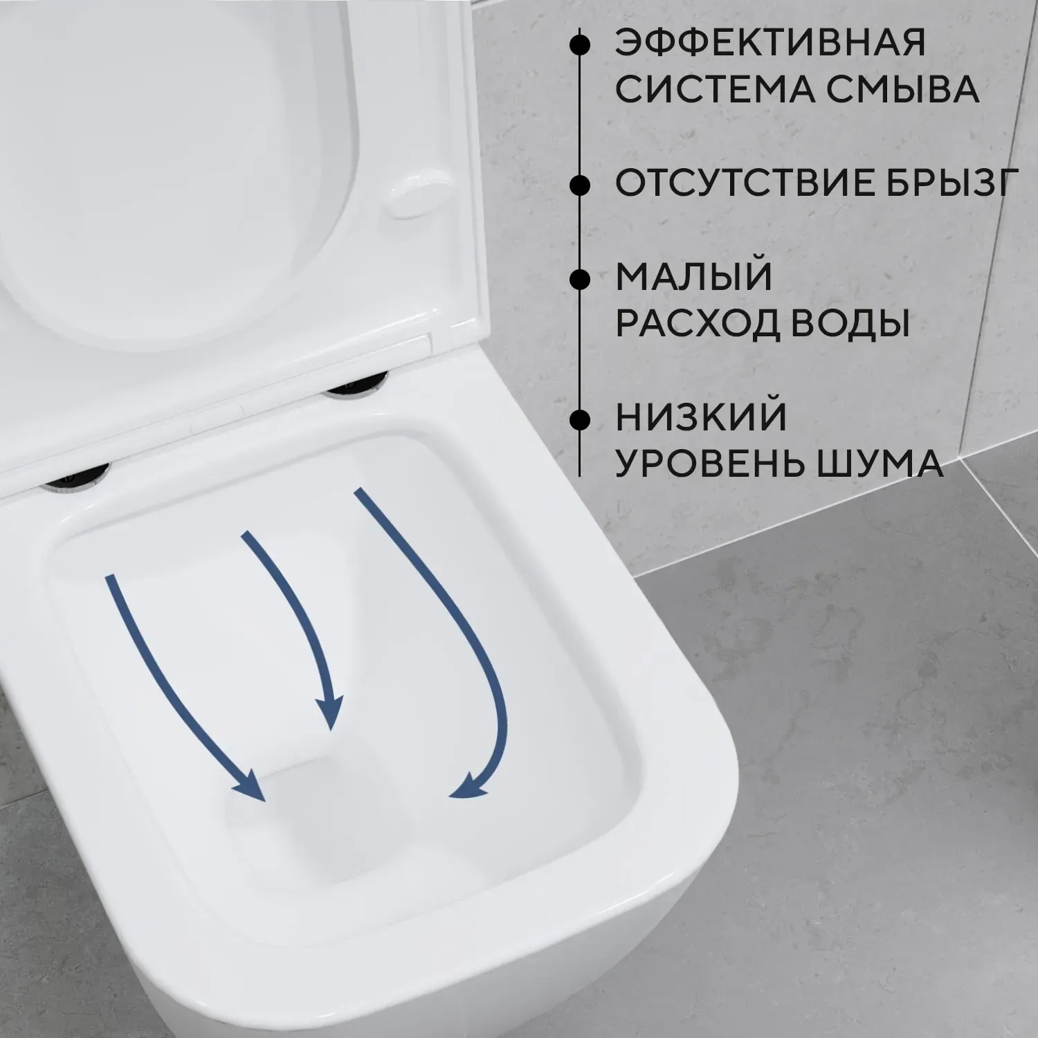 Унитаз подвесной с инсталляцией Lauter Nuremberg 21811 + 9400413 (с кнопкой смыва) — фото 5