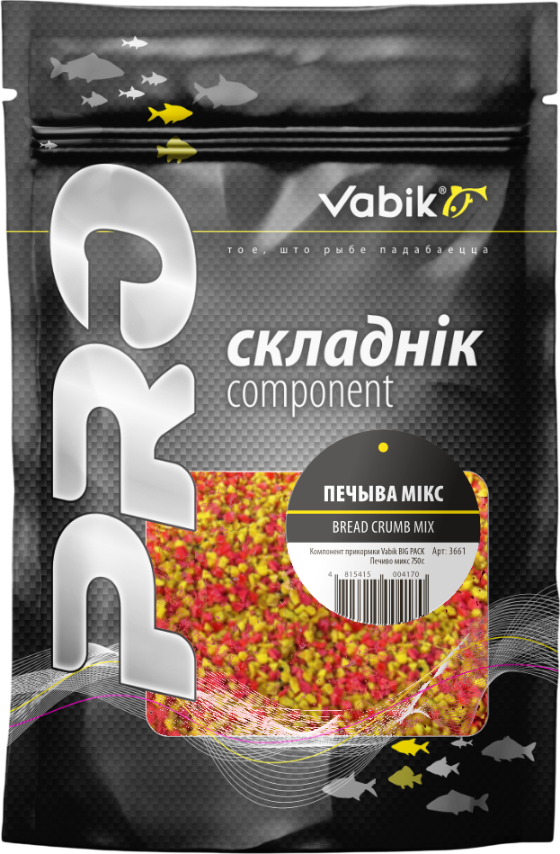 Добавка рыболовная Vabik Big Pack Печиво микс / 450412 (750г)