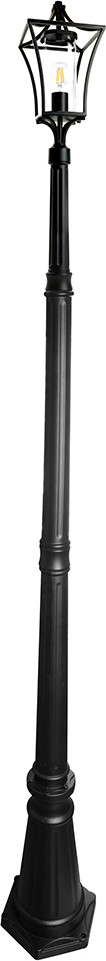 Фонарь уличный Feron PL737 / 51273 (черный)