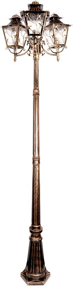 Фонарь уличный Feron PL638 / 11646 (черное золото)