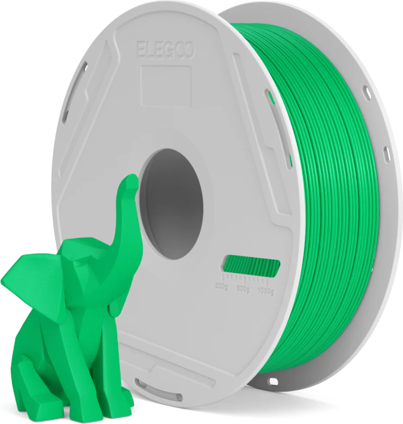 Пластик для 3D-печати Elegoo PLA Basic / 50.203.0766 (1кг, зеленый)