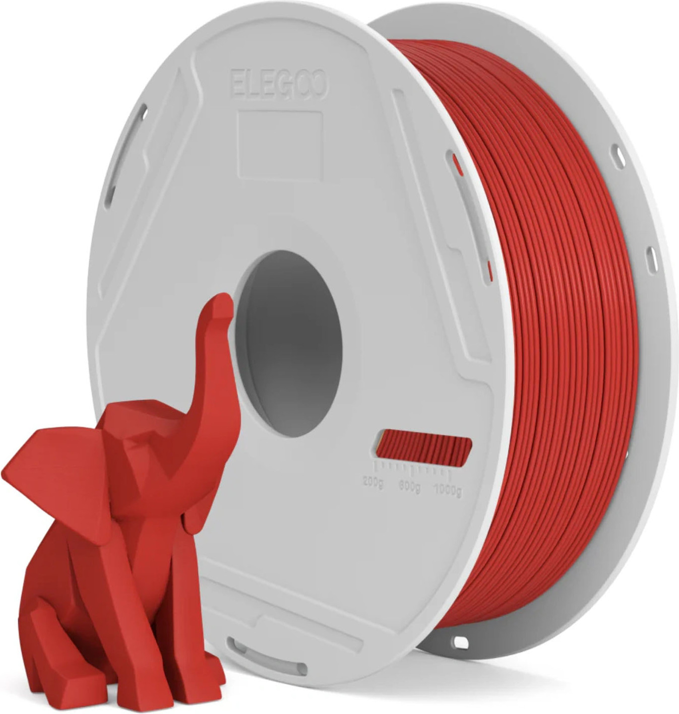 Пластик для 3D-печати Elegoo PLA Basic / 50.203.0751 (1кг, красный)