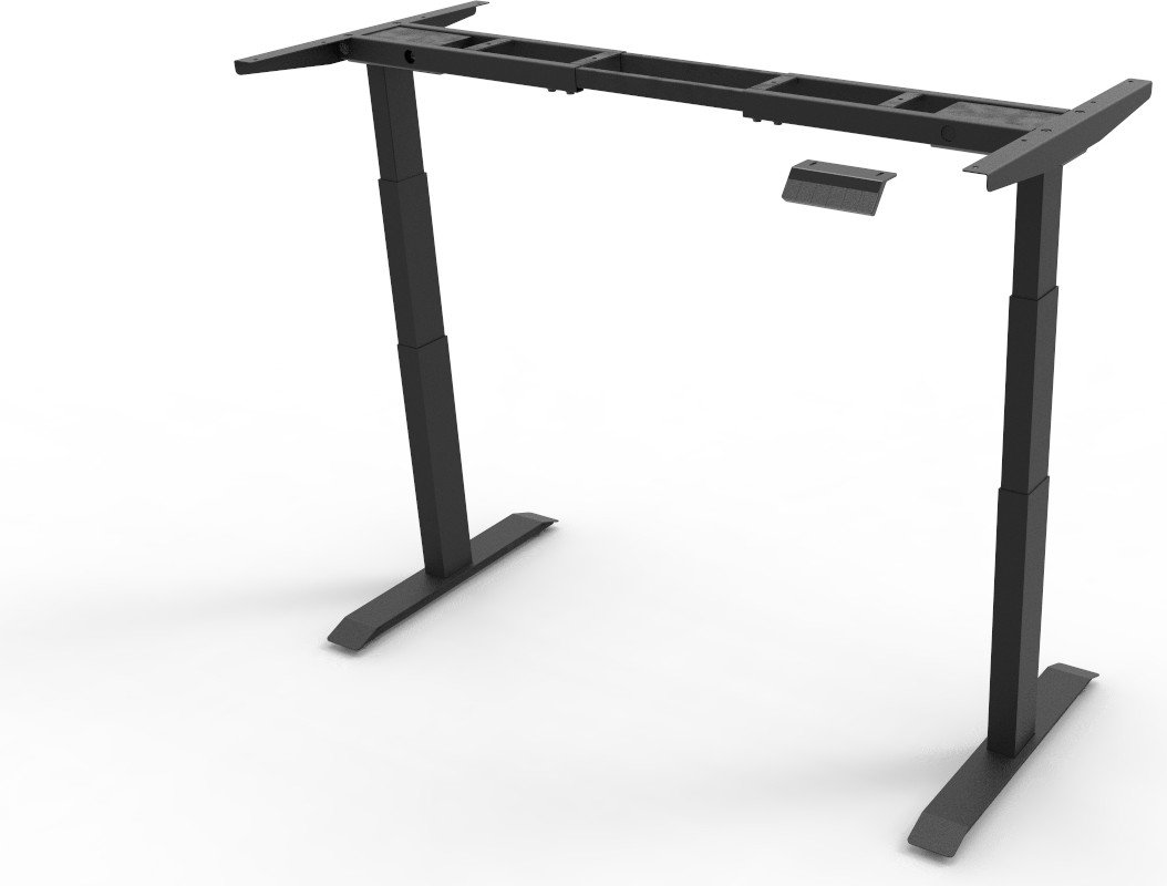 Стол с подъемным механизмом Smartstol 160x80x1.8 (черный/черный) — фото 3