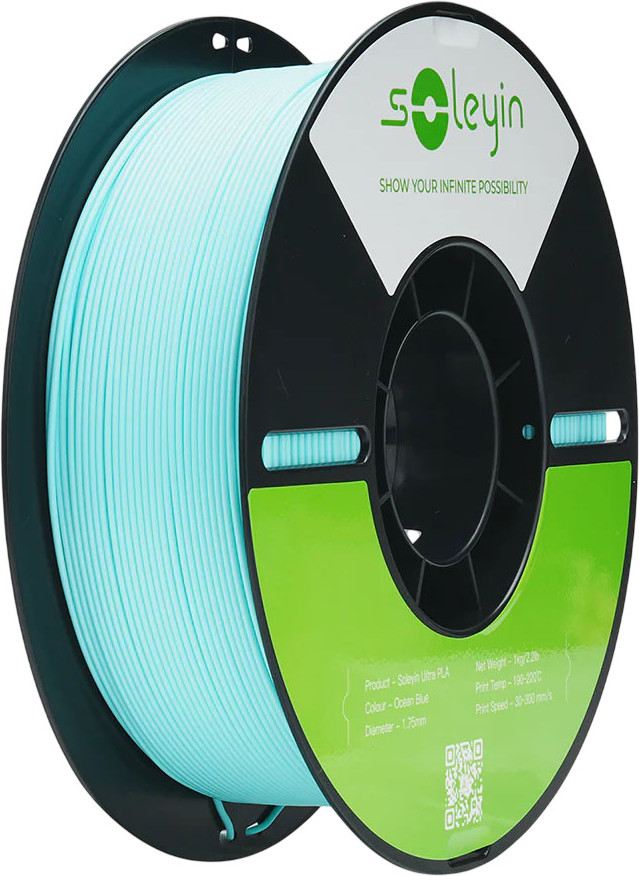 Пластик для 3D-печати Creality PLA Soleyin Ultra 1.75мм / 3301010607 (1кг, синий океан)