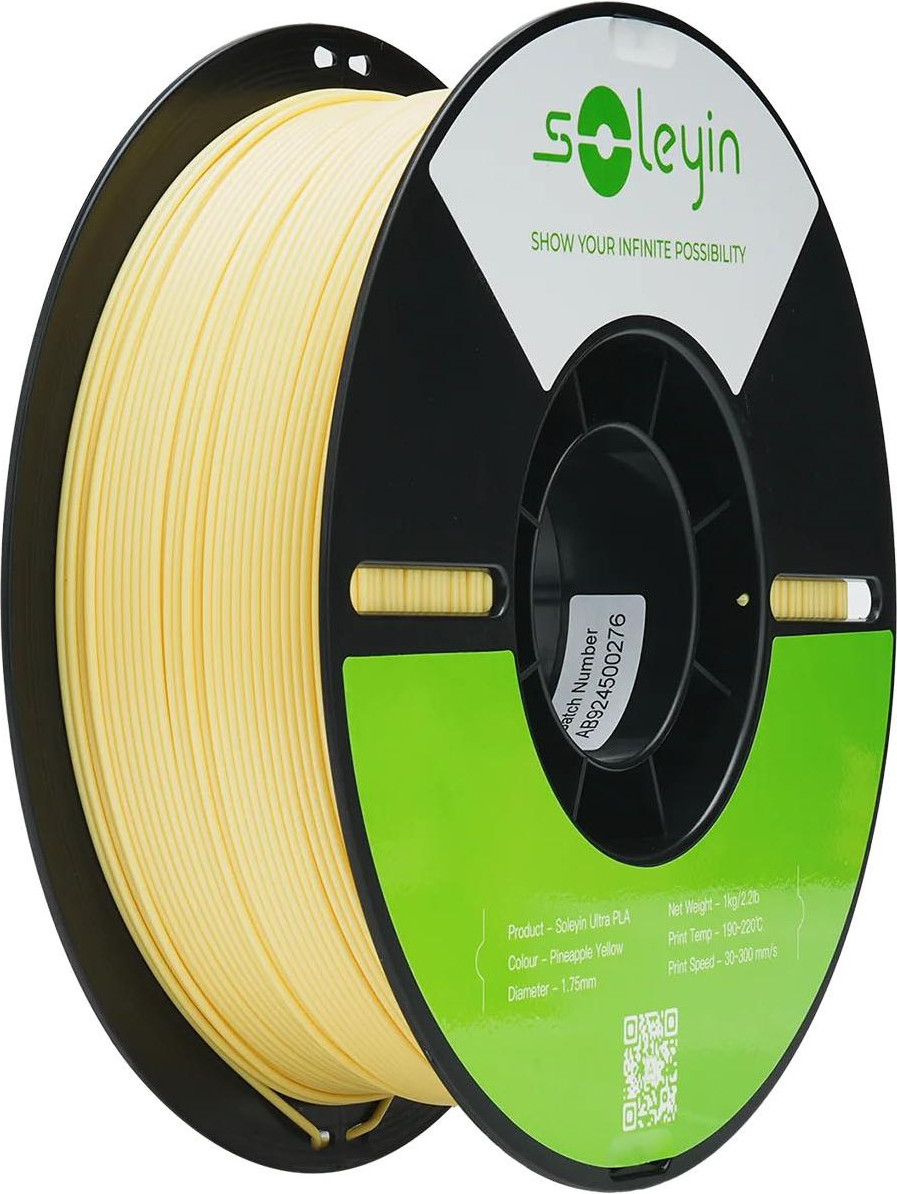 Пластик для 3D-печати Creality PLA Soleyin Ultra 1.75мм / 3301010605 (1кг, желтый ананас)