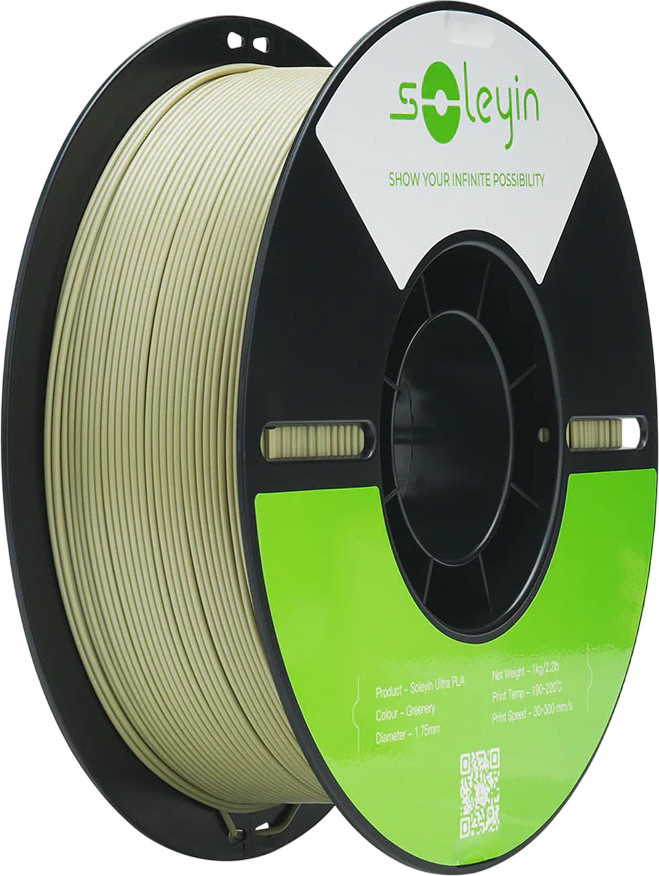 Пластик для 3D-печати Creality PLA Soleyin Ultra 1.75мм / 3301010604 (1кг, ботанический зеленый)