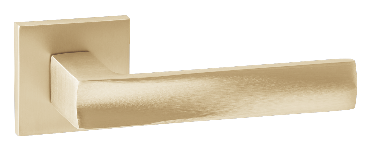 Ручка дверная Tixx Вербена / 232-03 slim SSG (золото матовое сатинированное)