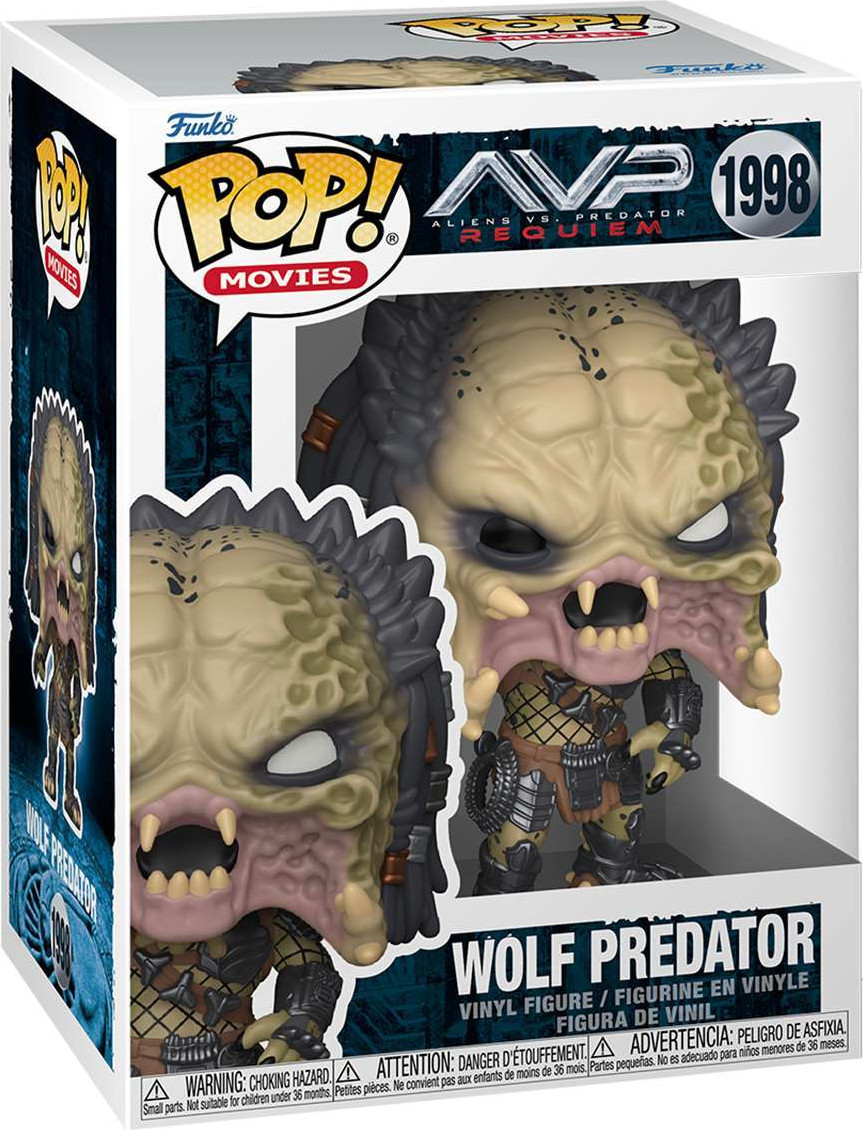 Фигурка коллекционная Funko POP! Aliens Vs Predator Requiem. Wolf Predator / Fun90242 — фото 2